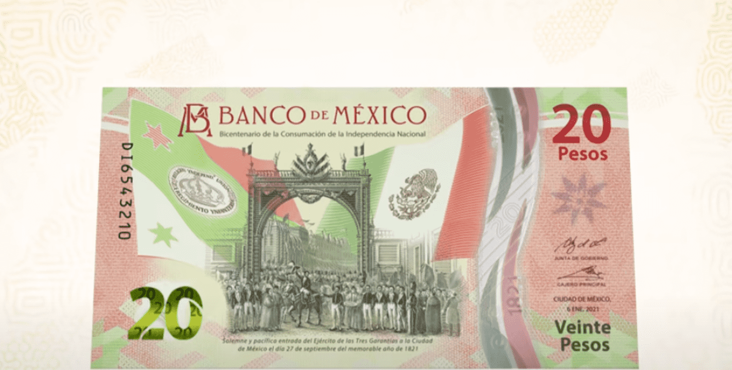 Hace un par de meses el Banco de México puso en circulación los nuevos billetes de 20 pesos, conmemorativo al bicentenario de la Independencia Nacional, cuyo valor es 20 pesos, pero en Internet se ofrece hasta por 2 mil 500 pesos
