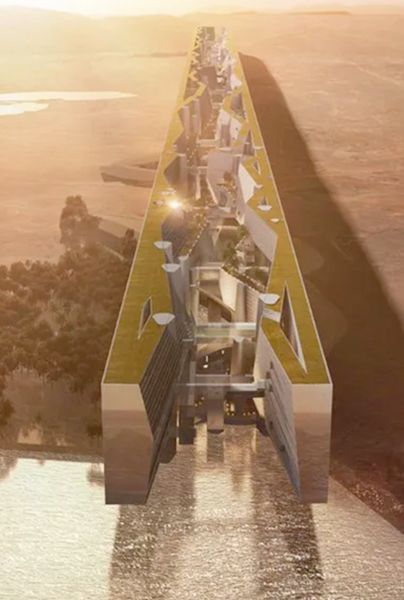 The Line será la ciudad futurista en Arabia Saudita.