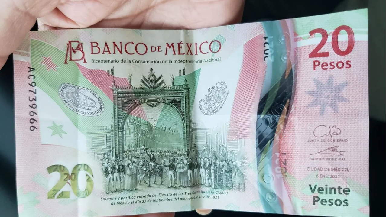 El billete de 20 pesos, conmemorativo del bicentenario de la Independencia de México, se vende en Internet hasta por 380 mil pesos, debido a su número de serie y que según el vendedor, nunca circuló