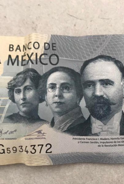Los nuevos billetes de mil pesos, con la imagen del presidente Francisco I. Madero, Hermila Galindo y Carmen Serdán, se venden en Internet hasta por 7 mil pesos y tal vez tú lo tengas